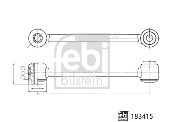 Łącznik stabilizatora tylnego do Mercedes E W213