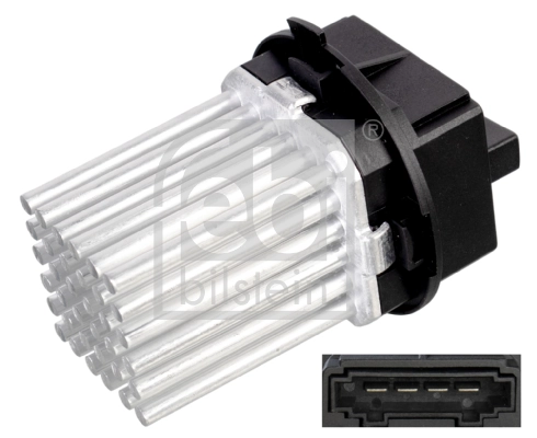  Rezystor wentylatora nagrzewnicy (ogrzewacza kabiny) Peugeot 407 