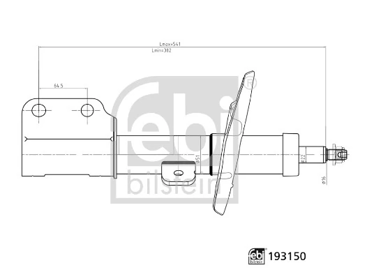 Amortyzator przedni Monroe G8657 cena, od 74,92 USD