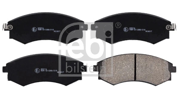 Do koszyka SP1111 Hyundai/Kia Klocki hamulcowe przednie tarczowe