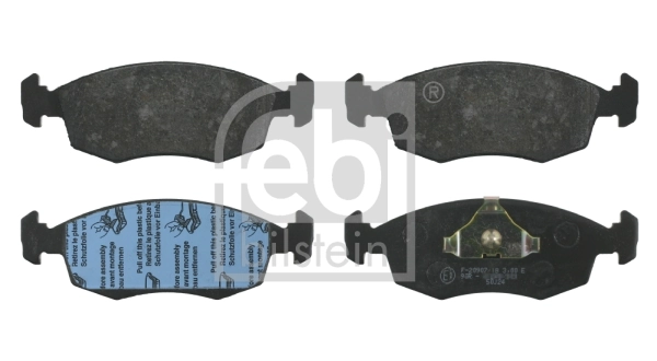 Klocki hamulcowe przednie tarczowe K2AMD7757AA Fiat/Alfa/Lancia