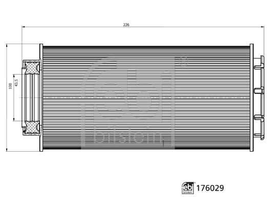 Filtr paliwa Febi 176029 cena, od 54,41 USD