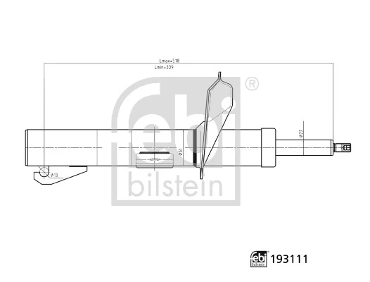 Amortyzator przedni Ford Connect TOURNEO autobus (PU2) (2002 - 2013) cena, od 67,97 USD
