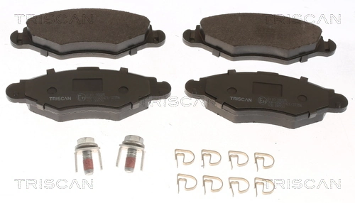 Klocki hamulcowe przednie tarczowe Peugeot 206 