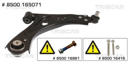 Wahacz zawieszenia przedniego dolny prawy do Ford Focus IV HP