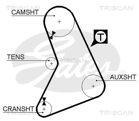 Do koszyka Pasek rozrządu ВАЗ 2107  