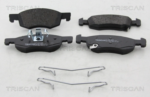 Do koszyka 1639382980 Peugeot/Citroen Klocki hamulcowe przednie tarczowe
