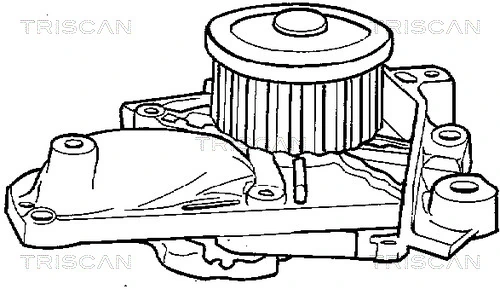 Do koszyka Pompa chłodząca wodna Toyota Camry II V2