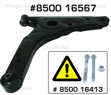 Wahacz zawieszenia przedniego dolny prawy Ford Transit VI
