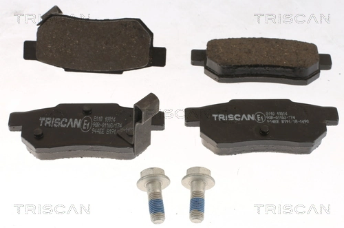 Okładziny (klocki) do hamulców tarczowych tylne Honda Accord III sedana (CA4, CA5) (1985 - 1989) cena, od 20,97 USD