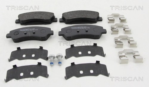 8660006827 Renault (RVI) Klocki hamulcowe przednie tarczowe