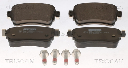 Okładziny (klocki) do hamulców tarczowych tylne Peugeot/Citroen 1617936880 cena, od 29,61 USD