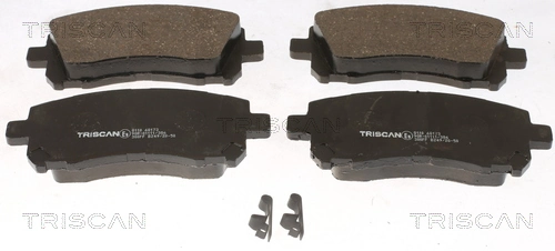 Klocki hamulcowe przednie tarczowe do Subaru Outback II B12, BE, BH
