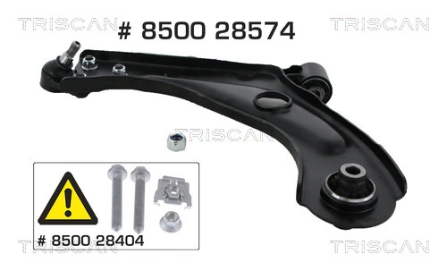 Do koszyka 9846329780 Peugeot/Citroen Wahacz zawieszenia przedniego dolny lewy