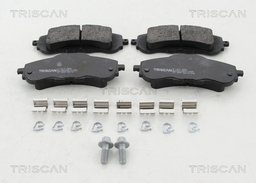 Klocki hamulcowe przednie tarczowe Peugeot/Citroen 1647860280 cena, od 33,66 USD