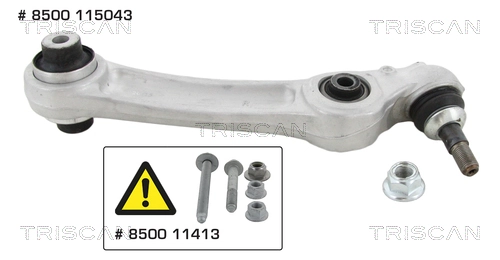 Do koszyka Wahacz zawieszenia przedniego dolny prawy BMW 7  F01, F02, F03, F04