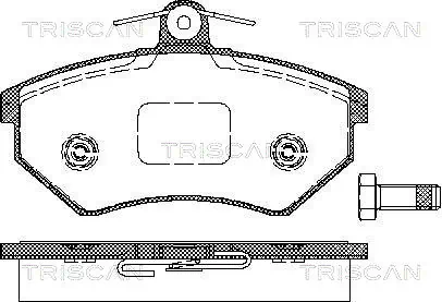 Klocki hamulcowe przednie tarczowe Volkswagen Passat B3, B4 kombi (3A5, 351, 315) (1988 - 1997) cena, od 24,88 USD