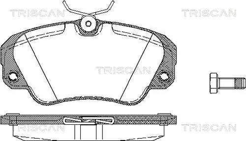 Klocki hamulcowe przednie tarczowe General Motors 1605004 cena, od 22,39 USD