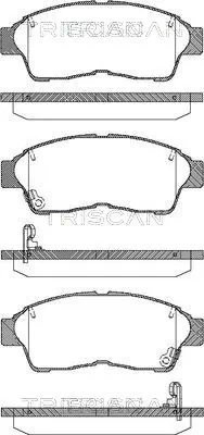 Klocki hamulcowe przednie tarczowe Toyota Carina E liftback (T19) (1992 - 1997) cena, od 24,44 USD