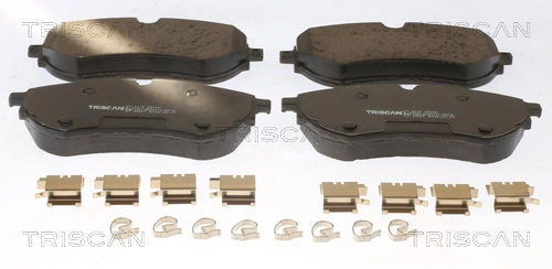Klocki hamulcowe przednie tarczowe do Volkswagen AMAROK  2HA, 2HB, S1B, S6B, S7A, S7B