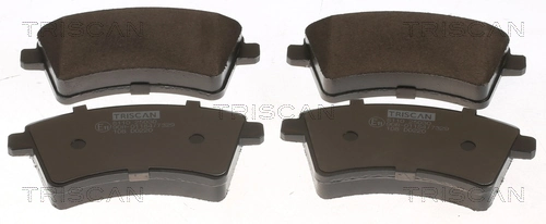 Klocki hamulcowe przednie tarczowe Peugeot/Citroen 1675994880