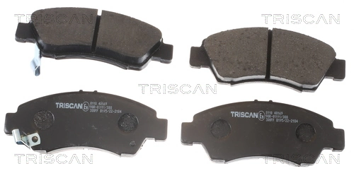 Klocki hamulcowe przednie tarczowe Honda Civic V sedana (EG, EH) (1991 - 1996) cena, od 24,36 USD