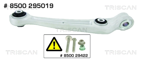 Do koszyka Wahacz zawieszenia przedniego dolny prawy Audi A6 C7 4G2, 4GC