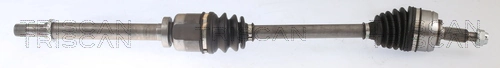 Półoś napędowa przednia prawa do Renault Fluence  L3