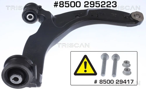 Do koszyka Wahacz zawieszenia przedniego dolny prawy Volkswagen Transporter T6 SGA, SGH, SHA, SHH