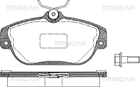 Klocki hamulcowe przednie tarczowe Volvo 940 sedana (944) (1990 - 1994) cena, od 29,42 USD