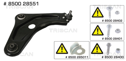 Wahacz zawieszenia przedniego dolny prawy Peugeot/Citroen 1622711480 cena, od 47,90 USD