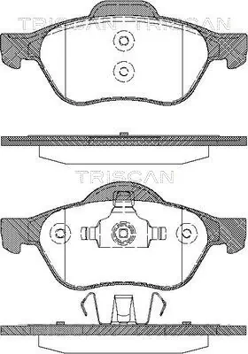Klocki hamulcowe przednie tarczowe Renault Laguna II hatchback (BG0, BG1) (2001 - 2007) cena, od 29,57 USD
