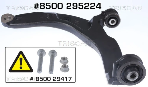 Do koszyka Wahacz zawieszenia przedniego dolny lewy Volkswagen Transporter T6 SGA, SGH, SHA, SHH