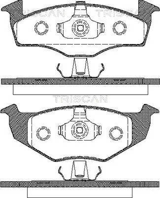 Do koszyka 1617253780 Peugeot/Citroen Klocki hamulcowe przednie tarczowe