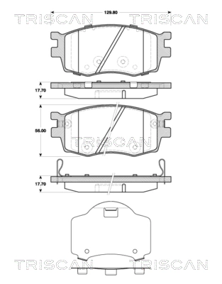 Do koszyka Klocki hamulcowe przednie tarczowe Hyundai Accent III MC