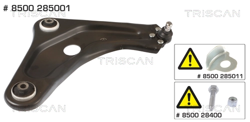 1622711480 Peugeot/Citroen Wahacz zawieszenia przedniego dolny prawy