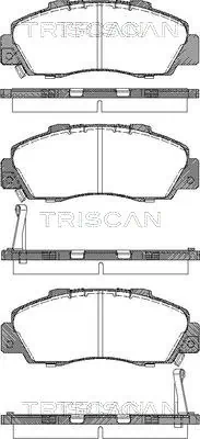 Klocki hamulcowe przednie tarczowe Honda HR-V SUV (GH) (1999 - 2005) cena, od 29,47 USD