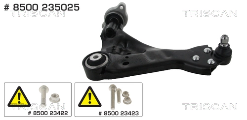 Wahacz zawieszenia przedniego dolny prawy do Mercedes Viano  W639