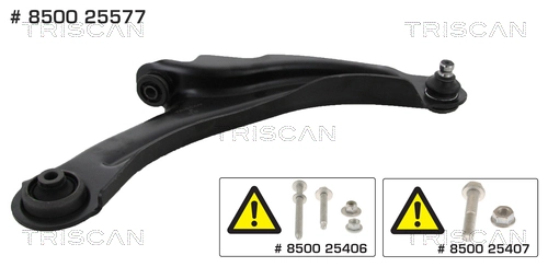 545049968R Nissan/Infiniti Wahacz zawieszenia przedniego dolny prawy