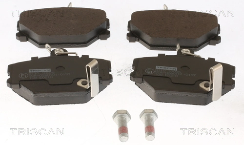 Klocki hamulcowe przednie tarczowe do Smart FORTWO  451