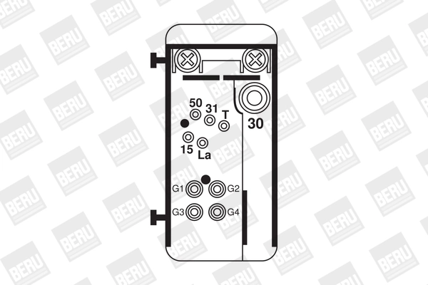 Przekaźnik świec żarowych Mercedes 100 631