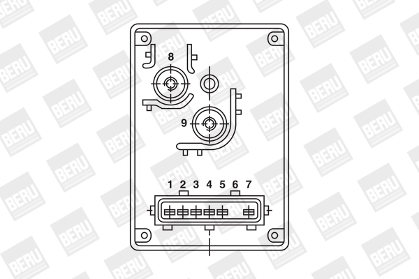 Przekaźnik świec żarowych Fiat/Alfa/Lancia 60812538 cena, od 32,35 USD