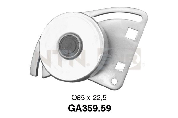 Rolka napinacza paska napędowego Peugeot 205 1 741A, C