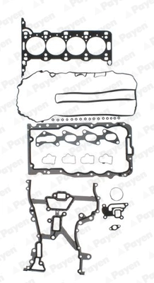 Zestaw uszczelek silnika górny 93177869 General Motors