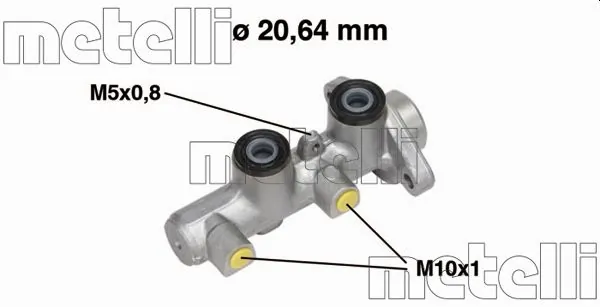 Główny cylinder hamulców Daewoo Matiz hatchback (KLYA) (1998 - 2008) cena, od 57,67 USD
