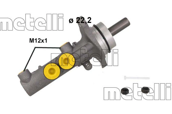 Główny cylinder hamulców do Skoda Rapid  NH3, NK3, NK6