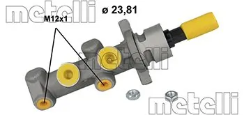 Główny cylinder hamulców Citroen C4 PICASSO I