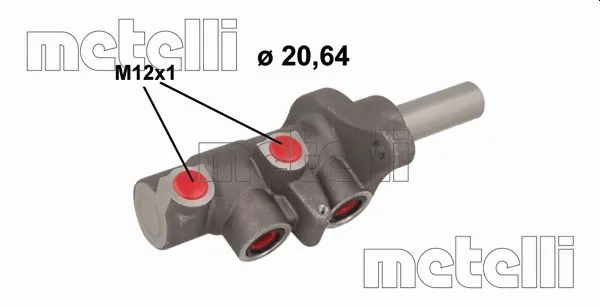 Do koszyka Główny cylinder hamulców Mazda 3  BM, BN