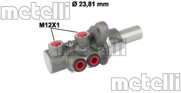 Główny cylinder hamulców do Fiat Doblo II 263