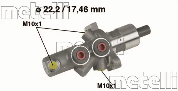 Do koszyka Główny cylinder hamulców Mercedes C 190 W201